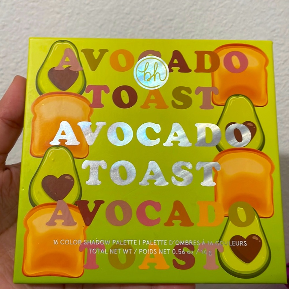 Bh cosmetics avocado toast palette